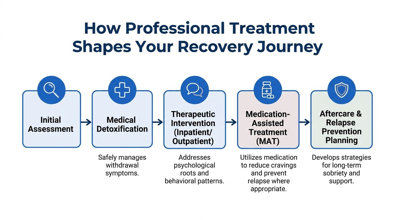 How Professional Treatment Shapes Your Recovery Journey