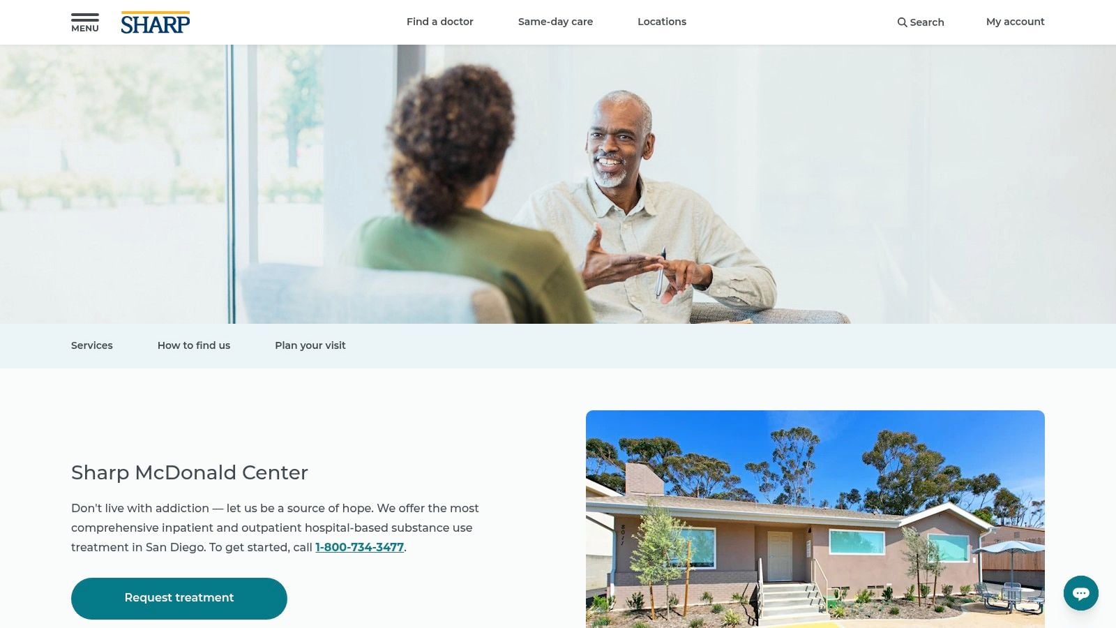 Sharp McDonald Center (Sharp HealthCare Behavioral Health)