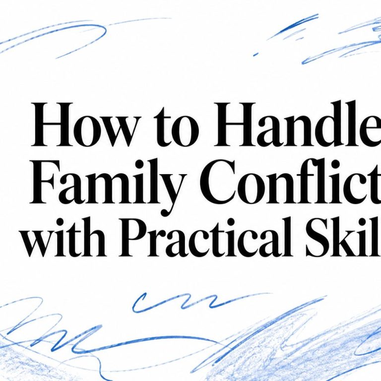 how-to-handle-family-conflict-family-illustration