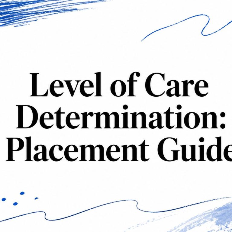 level-of-care-determination-placement-guide