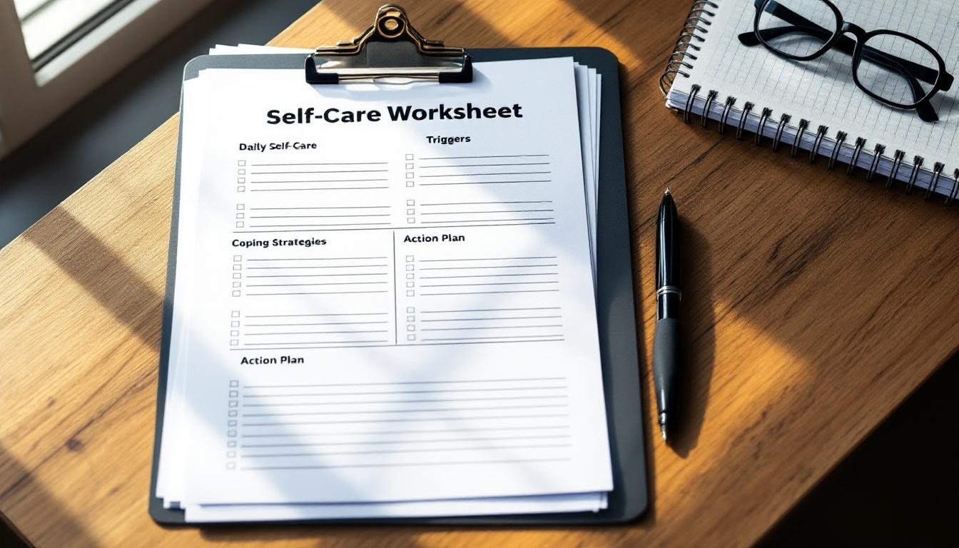 Self-Care Worksheets for Addiction Recovery Success